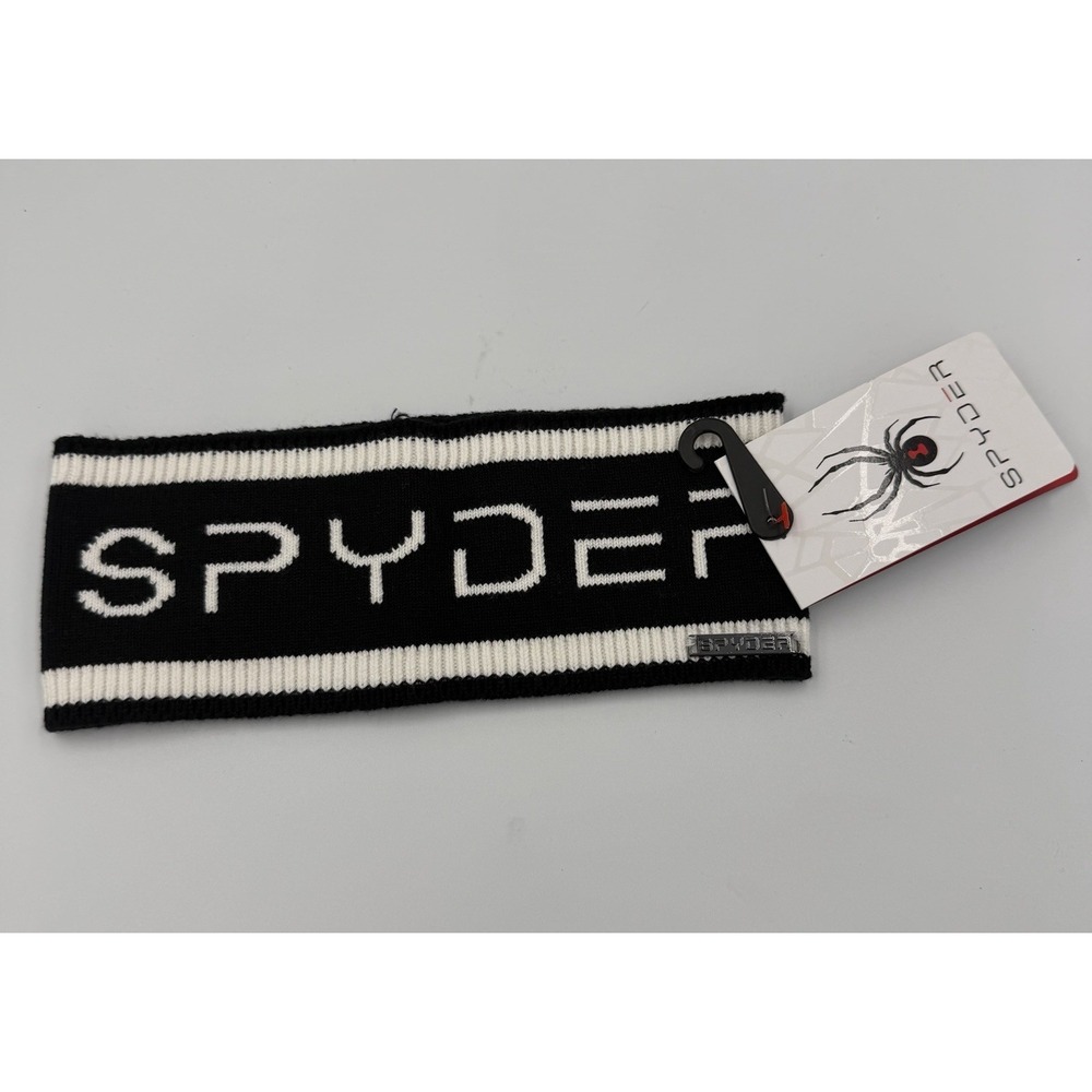 Spyder Woman's Headband One Size Black/White New